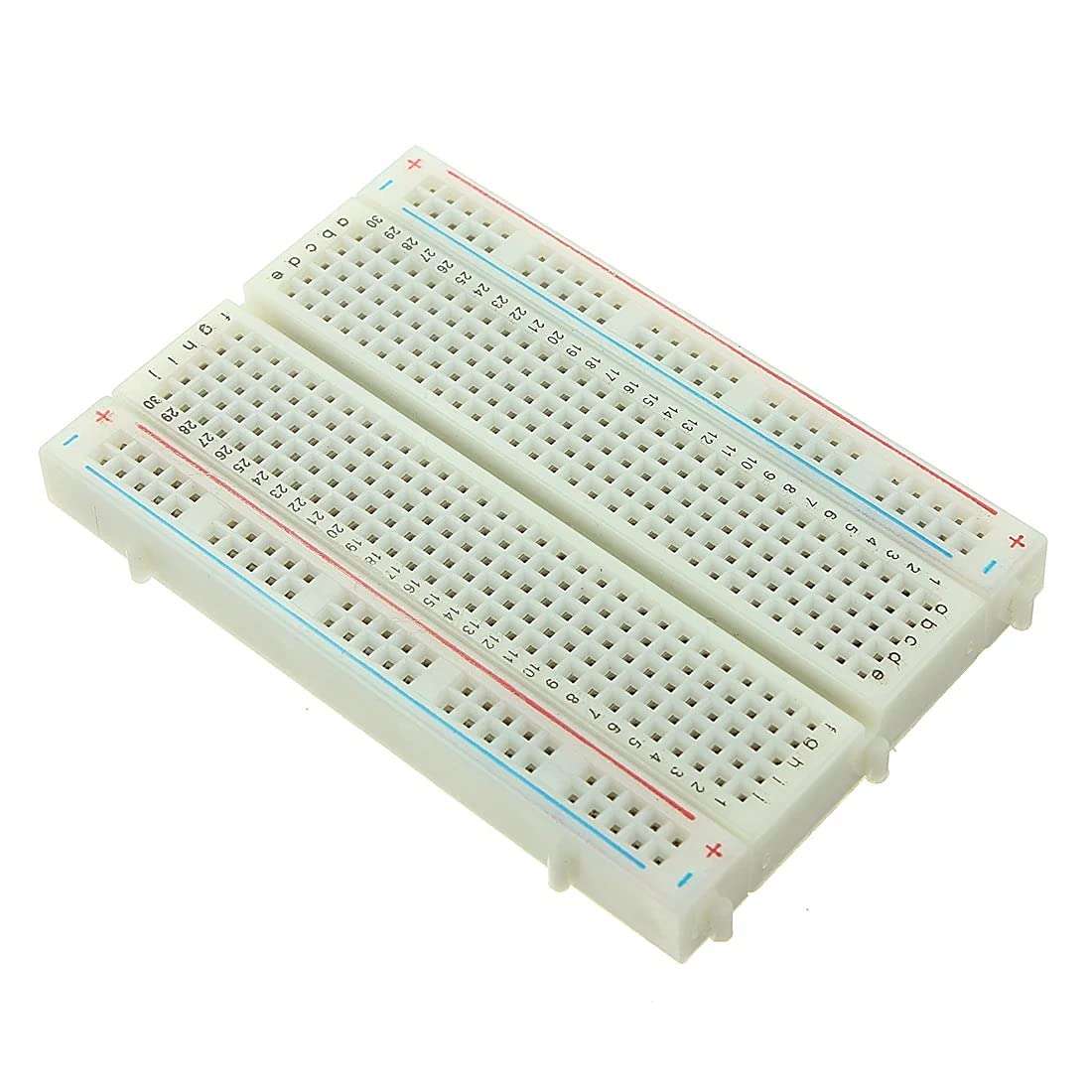 Solderless Breadboard 400 Tie Points – KSH 100 at CLOUD SENSORS Mombasa – Top quality connectors. Best electronics in Kenya. Shop now for Arduino, ESP32, sensors and IoT devices.